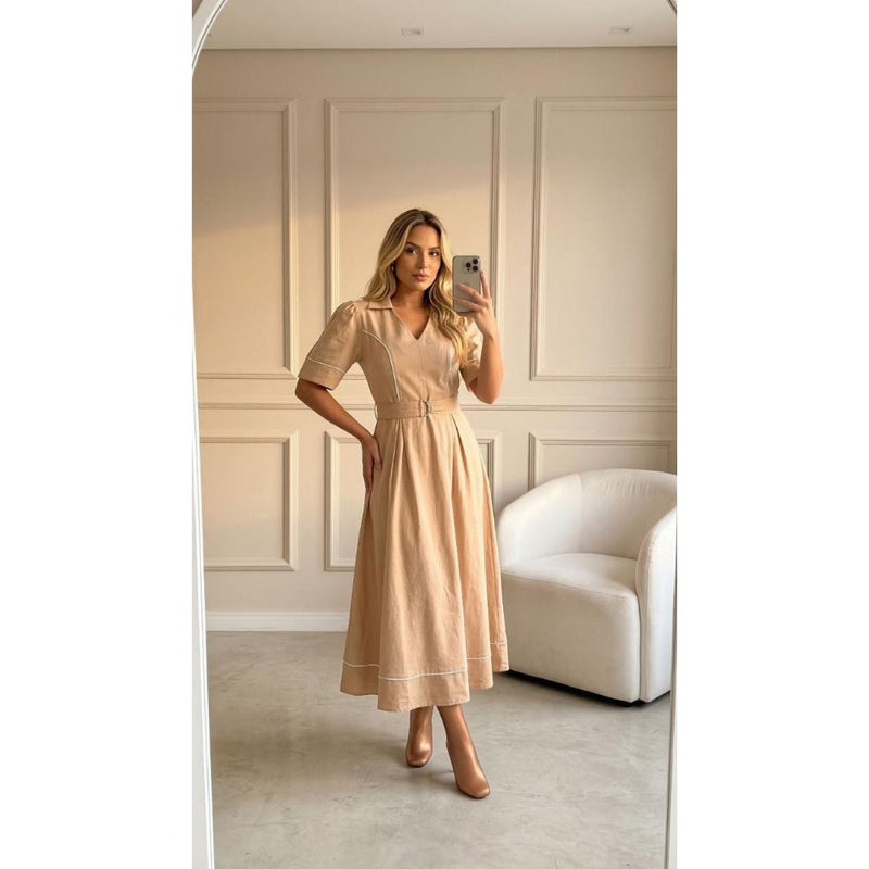 Vestido Quartzo Nude – AL001